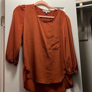 Orange Blouse
